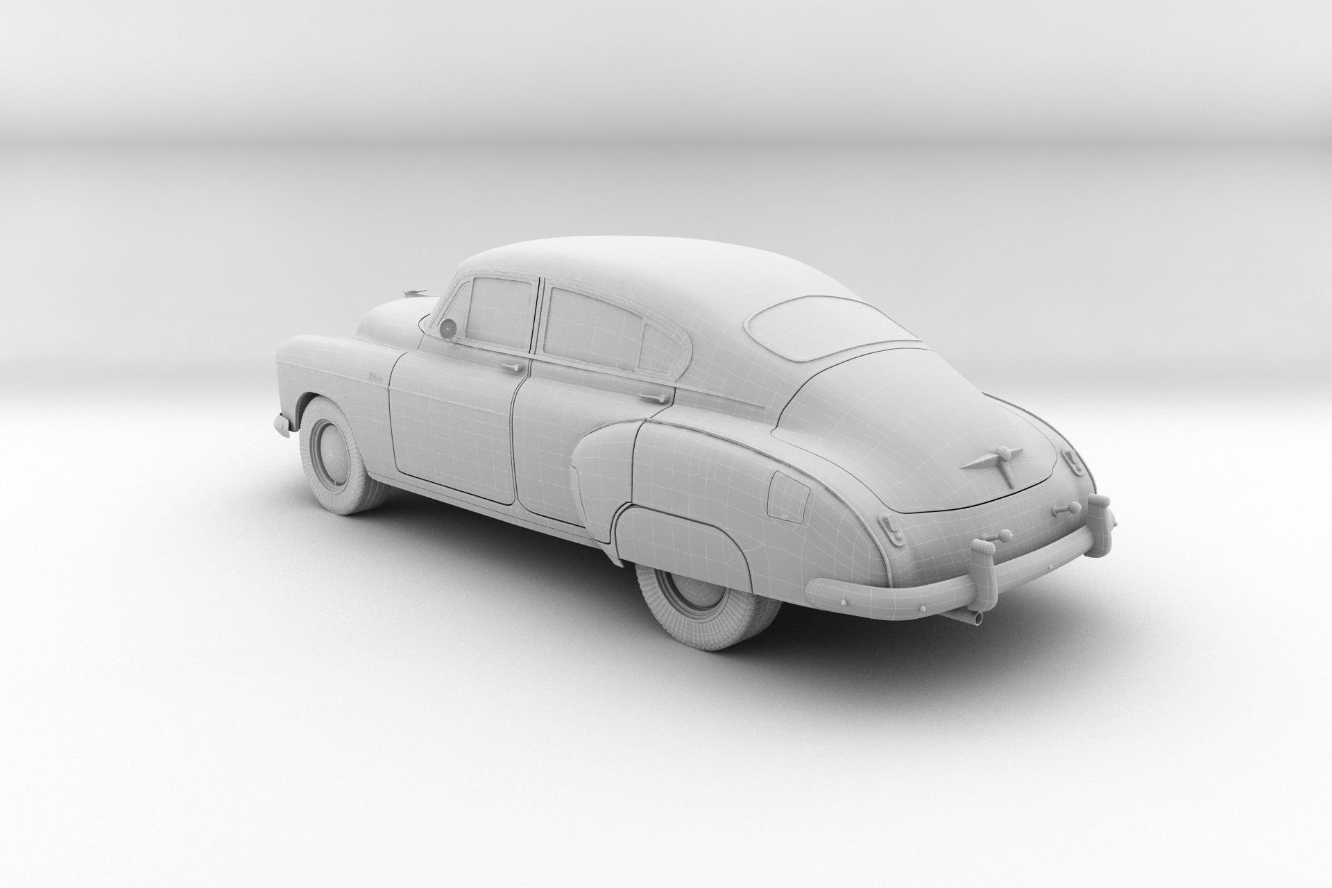 Fleetline Deluxe 1950 3D model_9