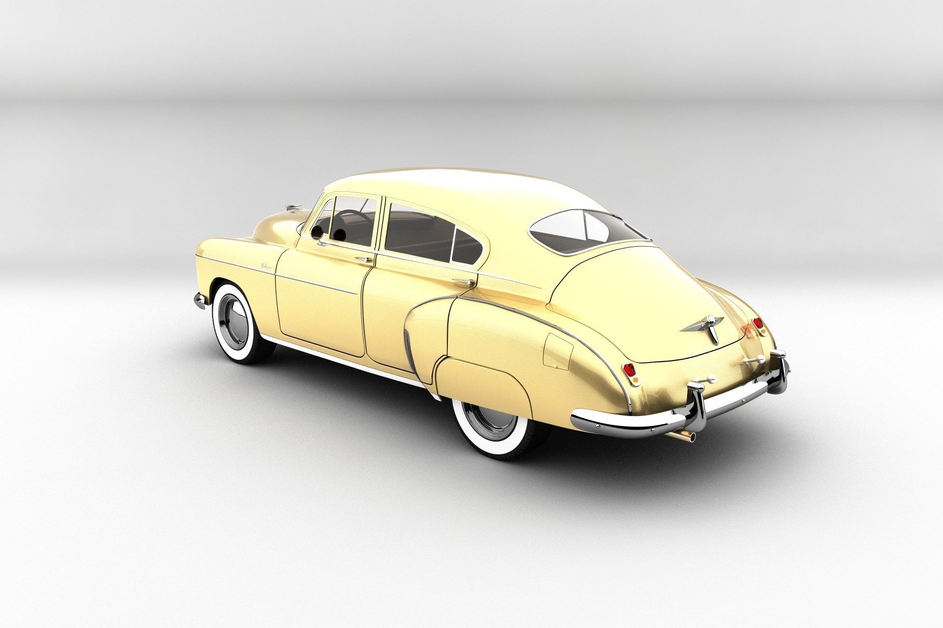 Fleetline Deluxe 1950 3D model_8