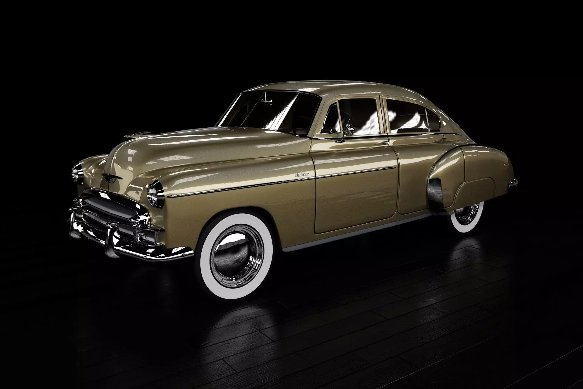 Fleetline Deluxe 1950 3D model_0