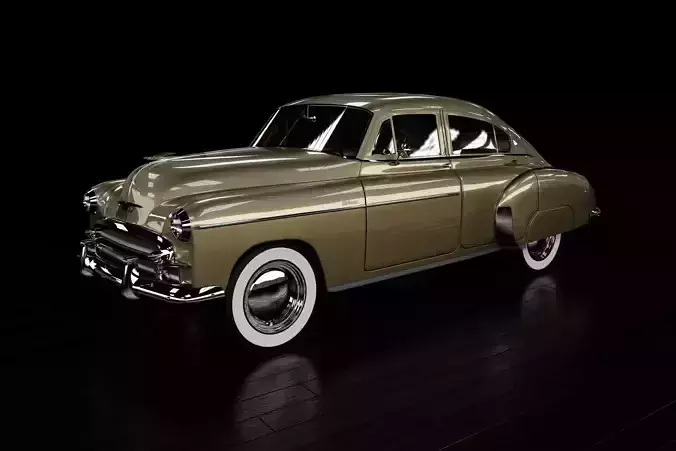 Fleetline Deluxe 1950 3D model