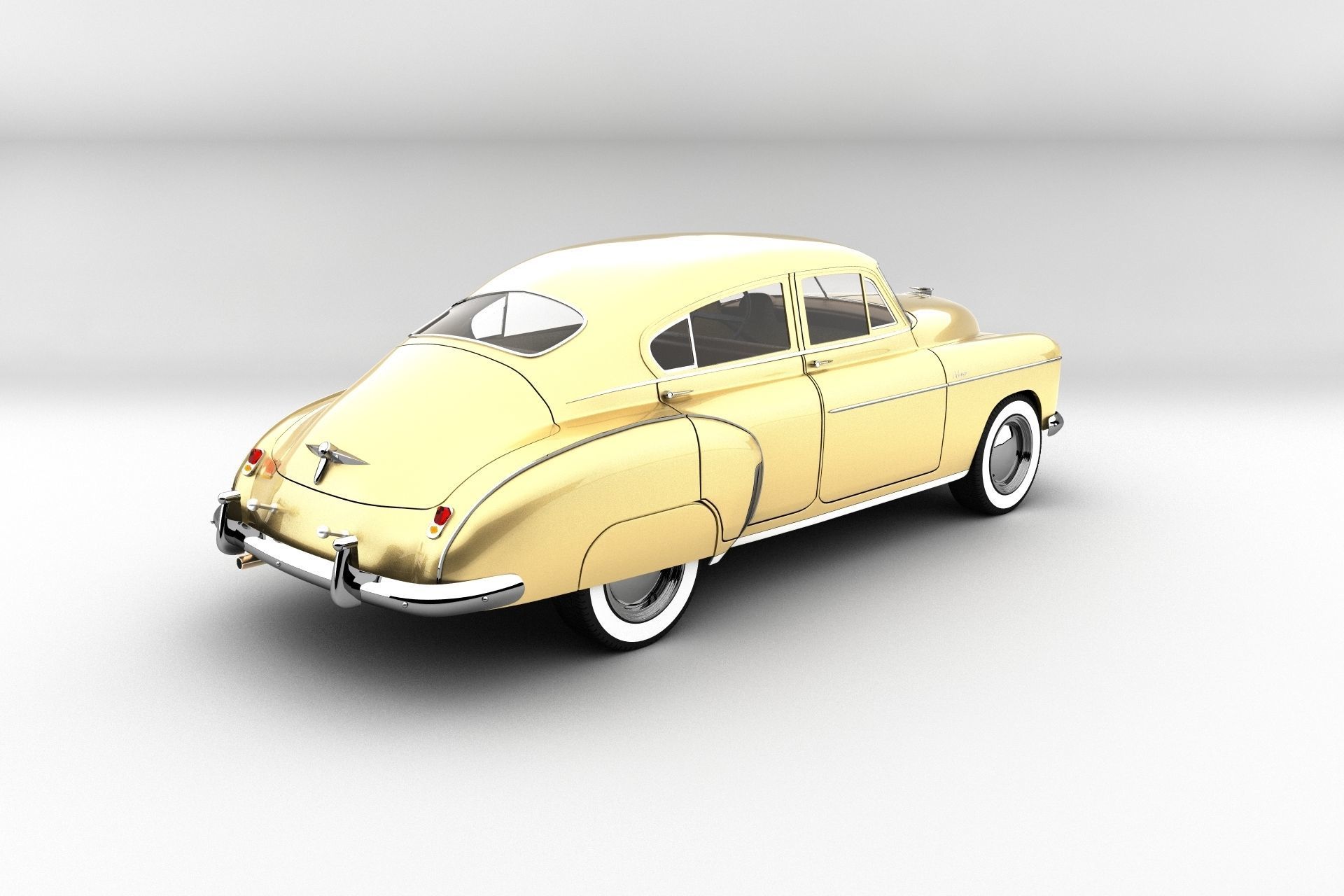Fleetline Deluxe 1950 3D model_12