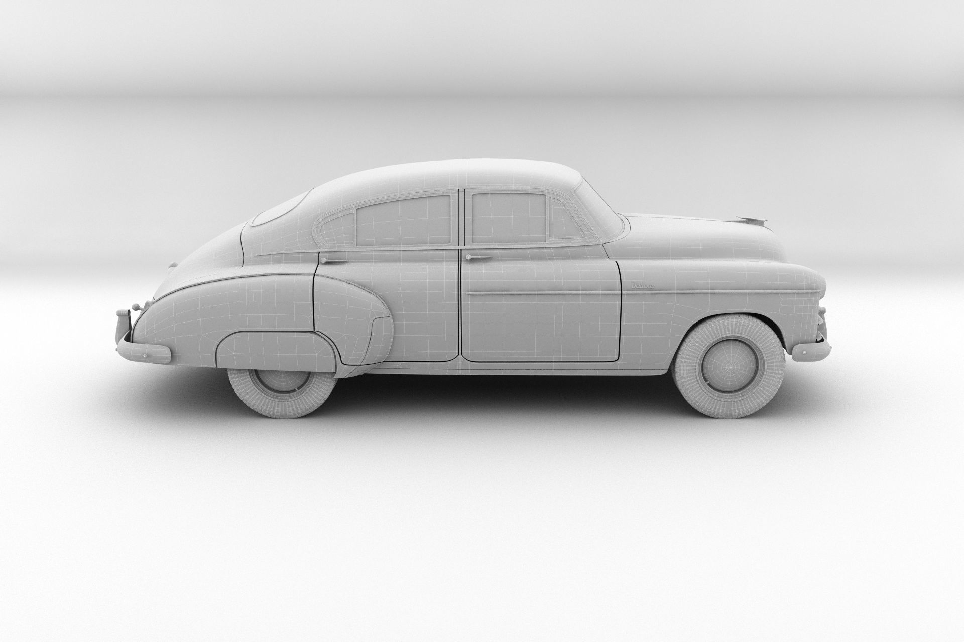 Fleetline Deluxe 1950 3D model_15