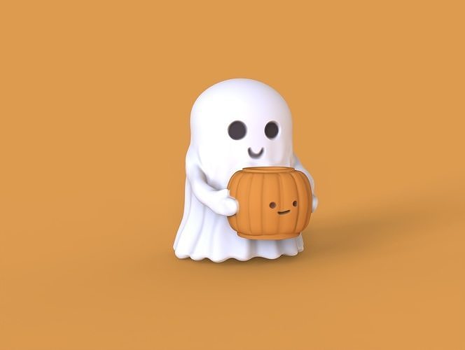 Ghost asking for Candy Free 3D print model