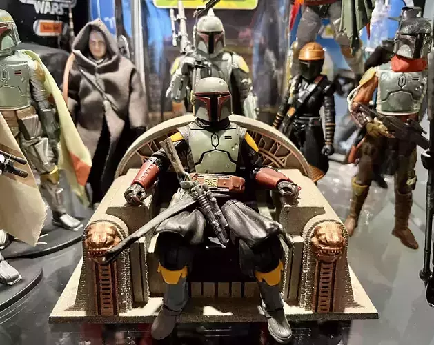 The Book of Boba Fett Throne Updated 3D print model