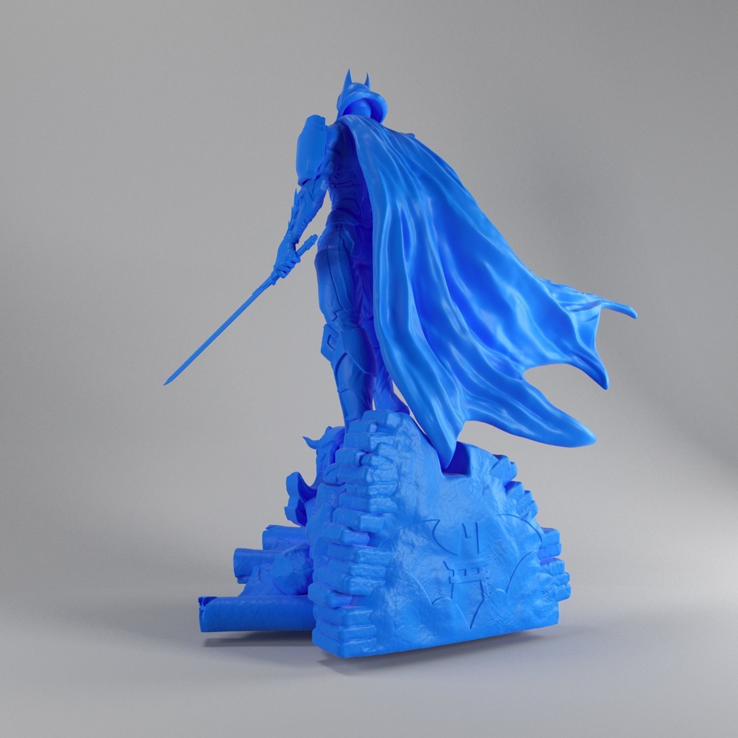 3Dprintstores Batman Samurai Ready To Print 3D model  3D print model_18