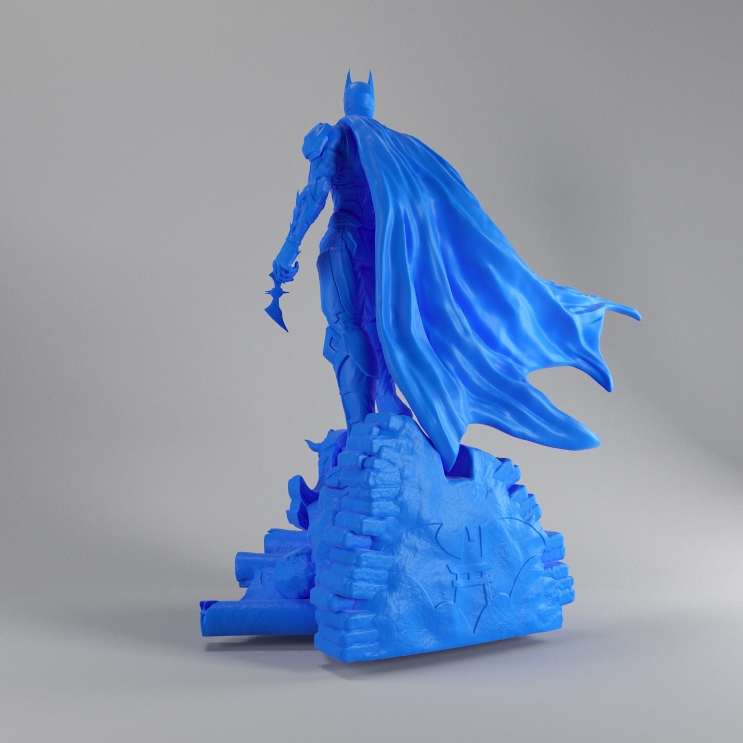 3Dprintstores Batman Samurai Ready To Print 3D model  3D print model_6