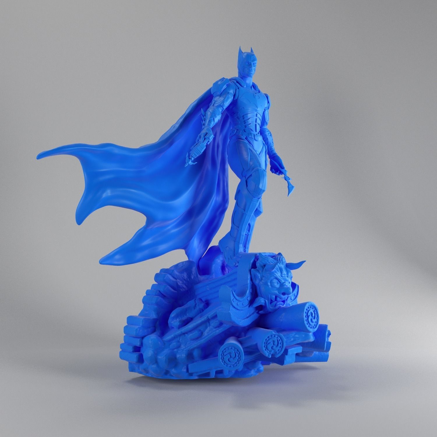 3Dprintstores Batman Samurai Ready To Print 3D model  3D print model_7