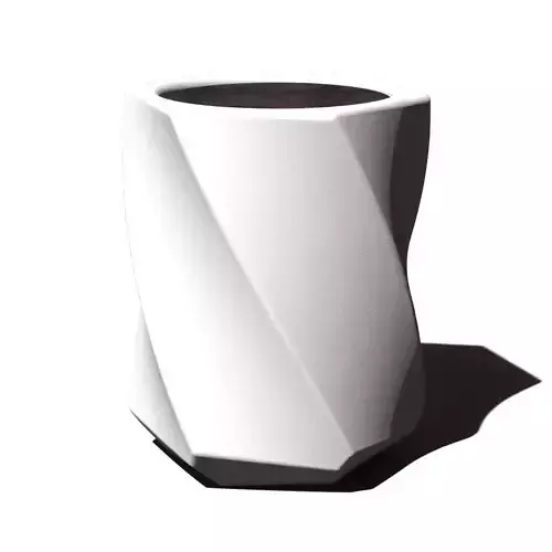 Flux decorative 3d printed vase 