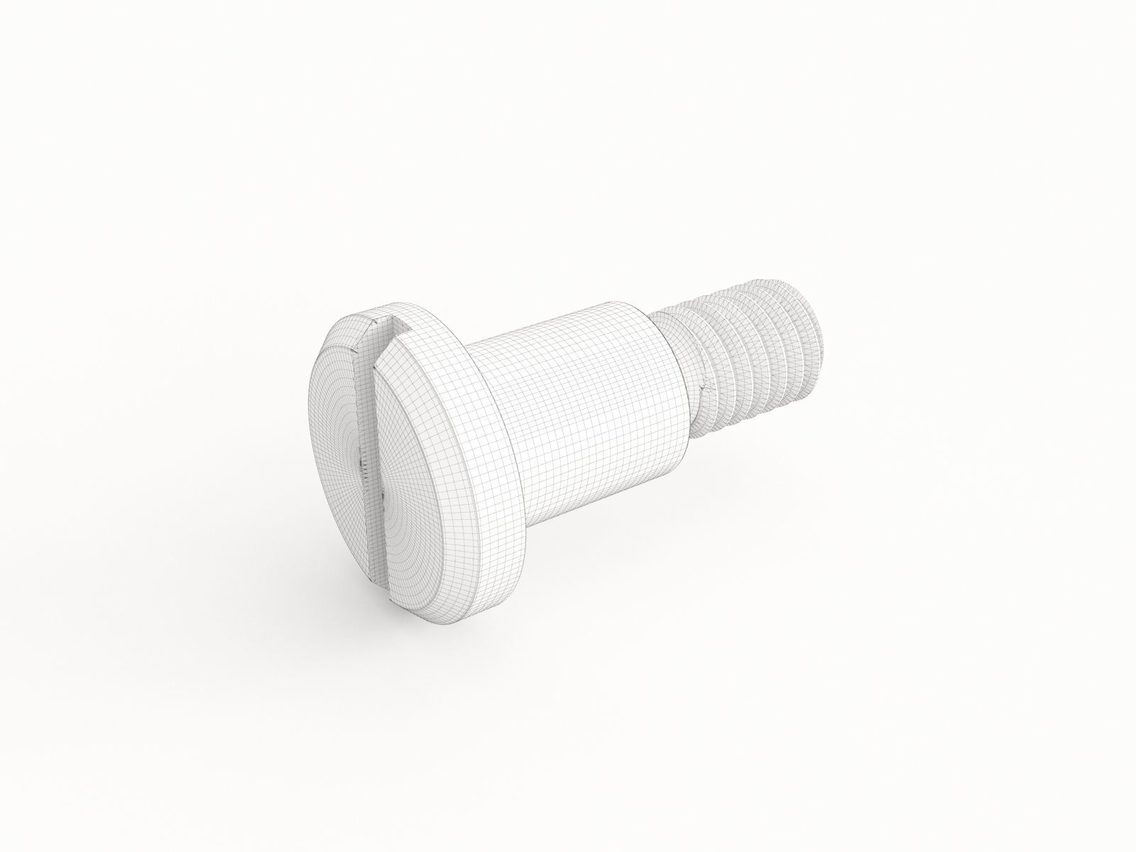 Screw 92 3D model_1