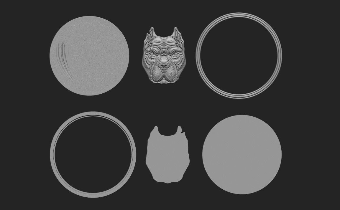 Angry Dog 3D print model_3