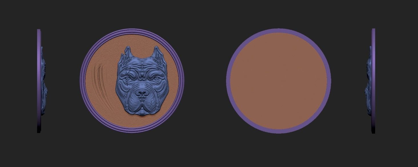 Angry Dog 3D print model_7