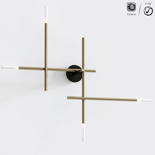 Venicem Kitami Wall Lamp 3D model