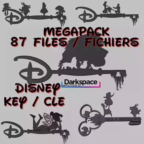 Megapack cle Disney Key
