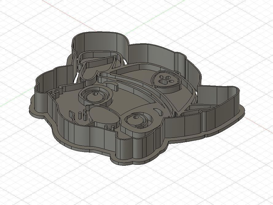 Paw Patrol Rocky Cookie and Fondant Cutter with Embosser 3D print model_2