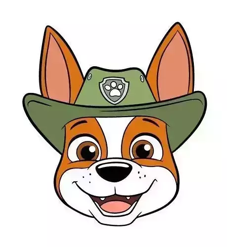 Paw Patrol Tracker Cookie and Fondant Cutter with Embosser