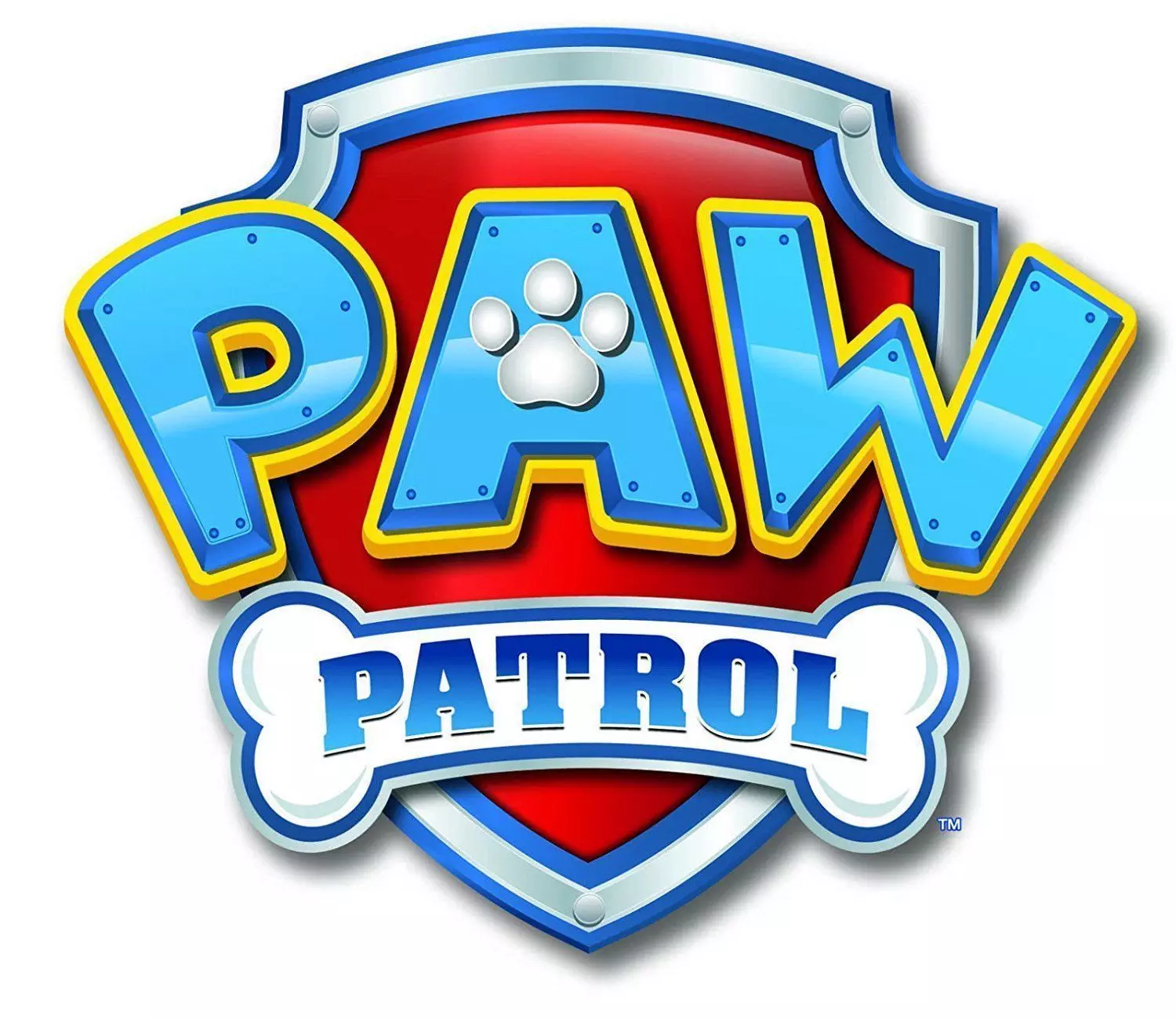 Paw Patrol Logo Cookie and Fondant Cutter with Embosser 3D print model_0