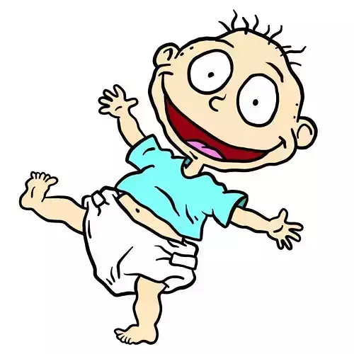 Rugrats Tommy Cookie and Fondant Cutter with Embosser