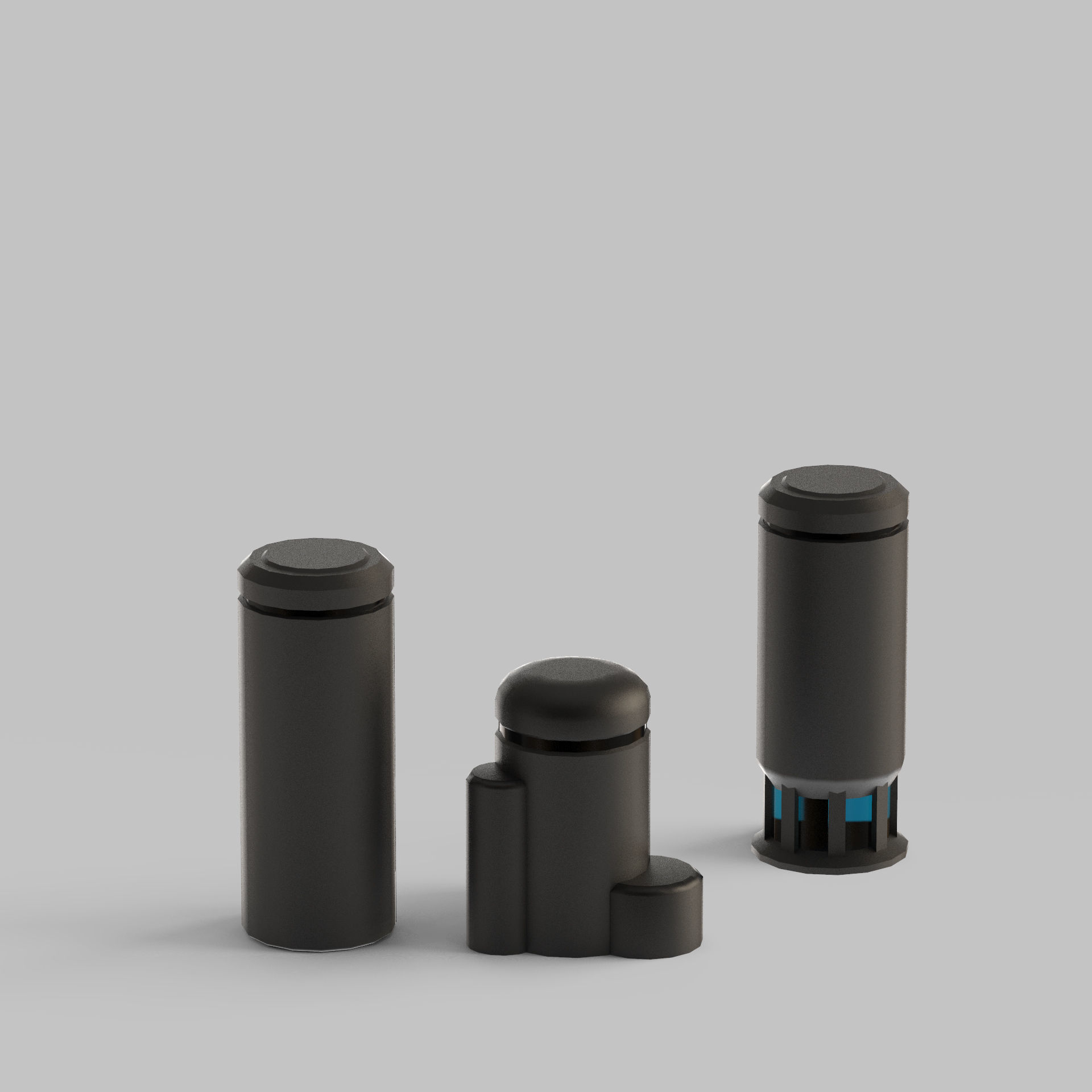 Sci-Fi Buildings Pack 3D model_17