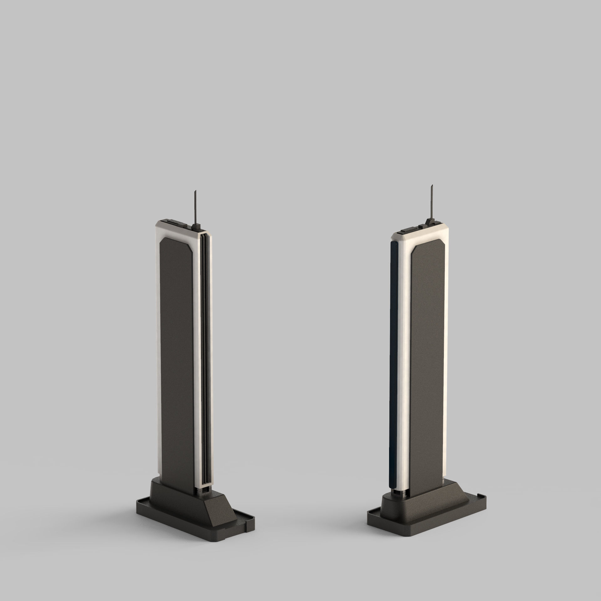 Sci-Fi Buildings Pack 3D model_7