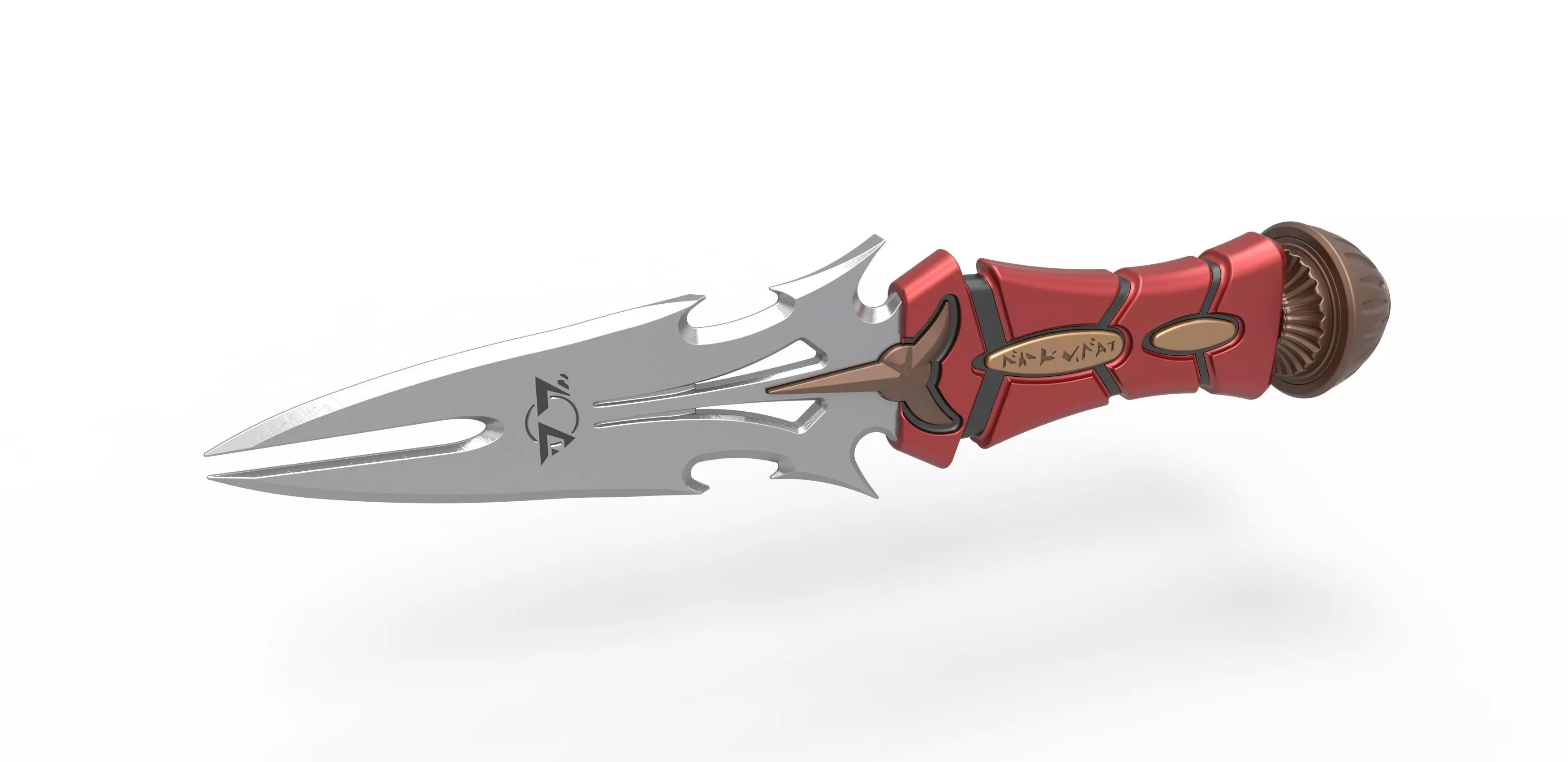 Klingon Mevak ritual knife 3D print model
