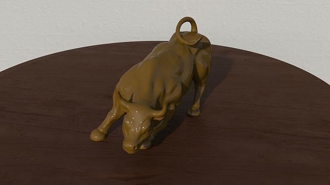 WALL STREET BULL 3D print model