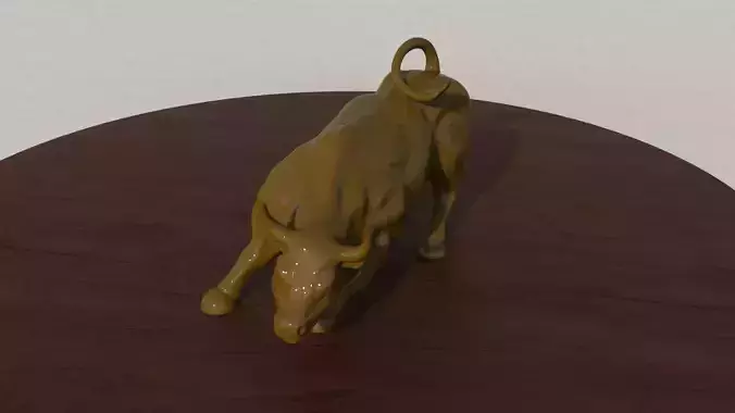 WALL STREET BULL 3D print model