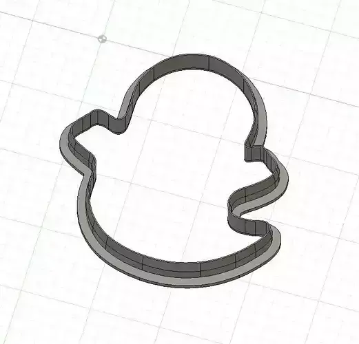 Halloween Little Ghost Cookie and Fondant Cutter with Embosser