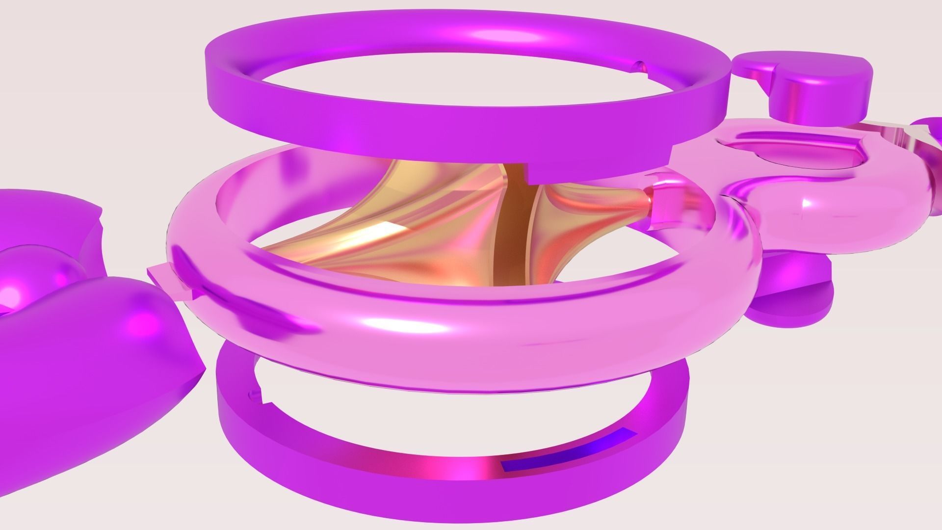 Sparcle Cadet Staff 3D print model_3