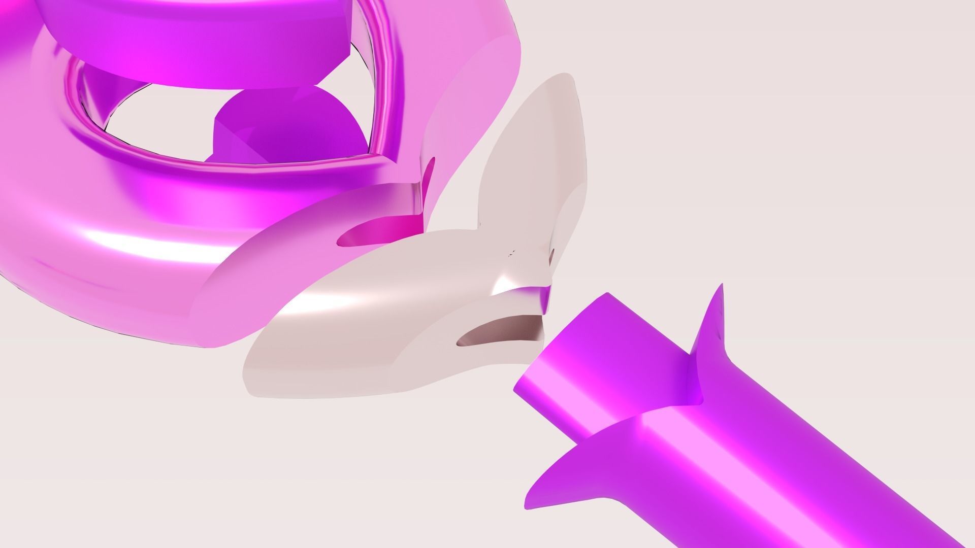 Sparcle Cadet Staff 3D print model_6