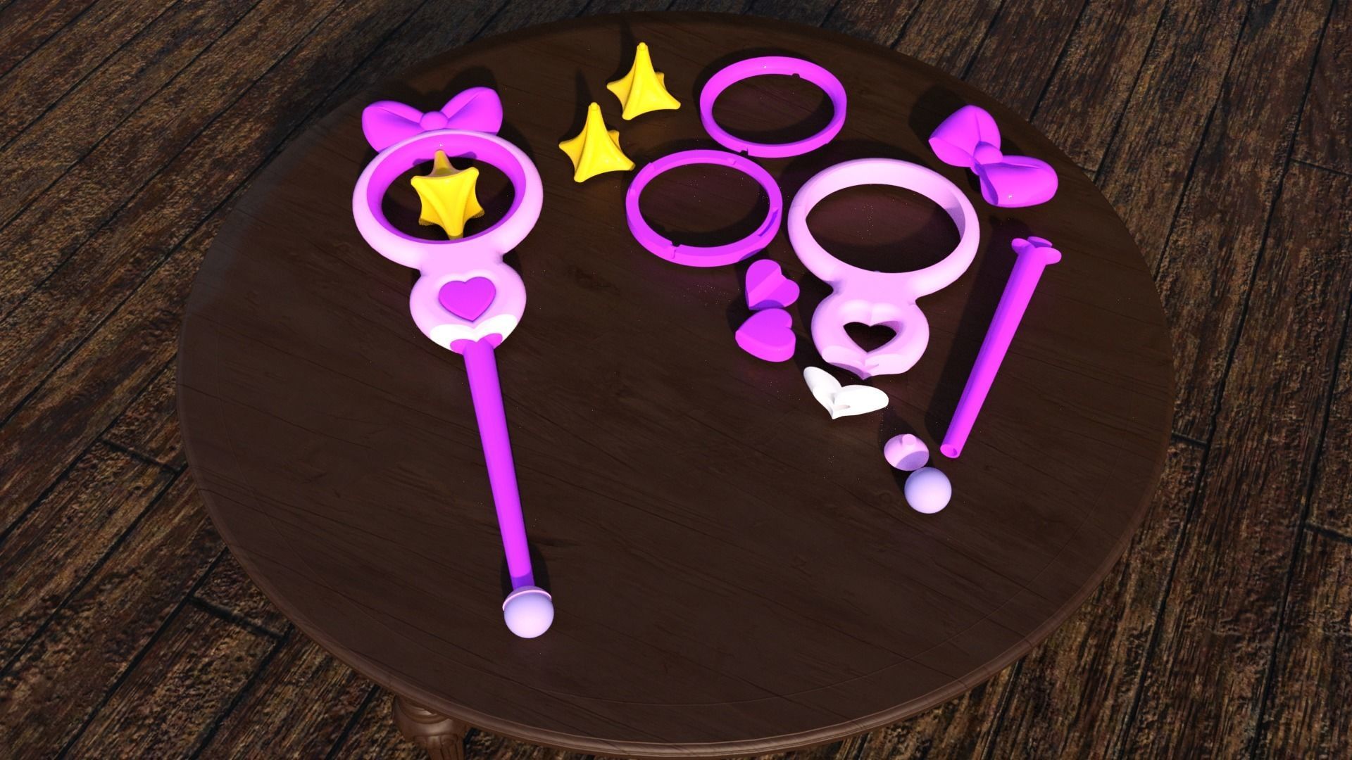 Sparcle Cadet Staff 3D print model_18