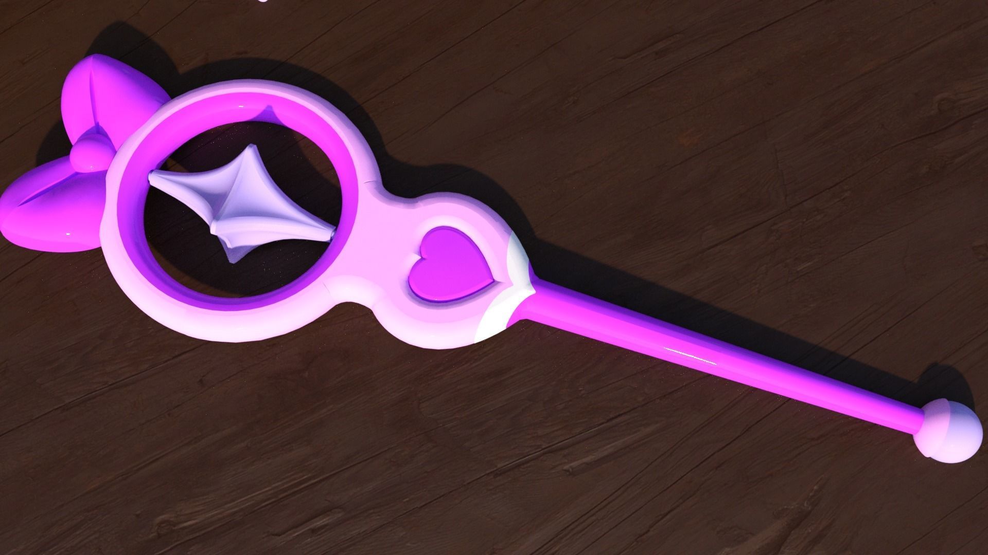 Sparcle Cadet Staff 3D print model_17