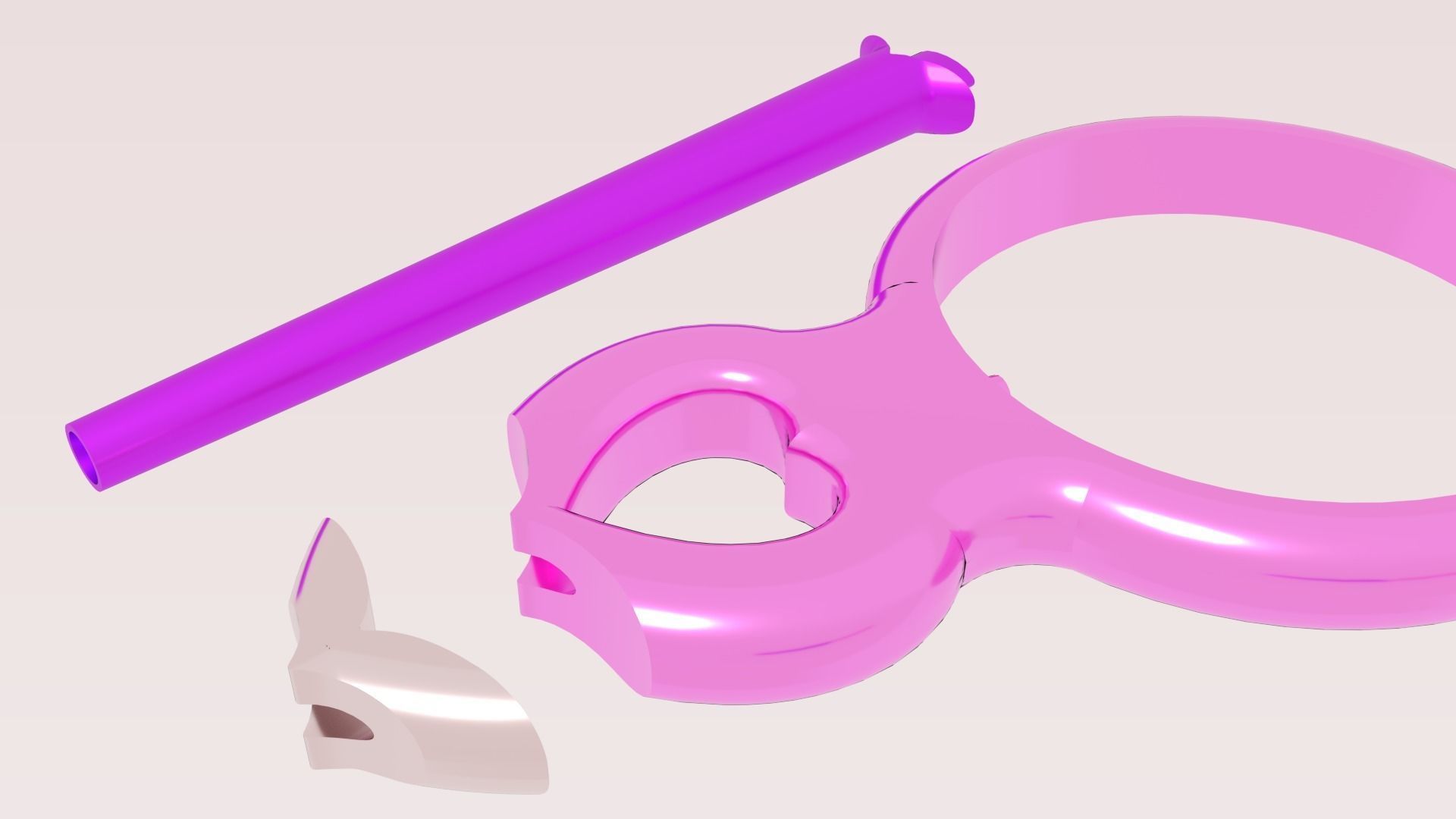 Sparcle Cadet Staff 3D print model_15