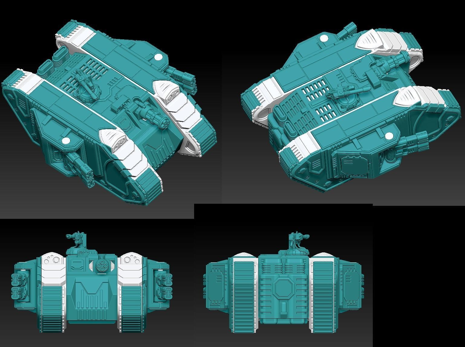 MoonRaider Axhilles 3d mix resin PLA print 3D print model_3