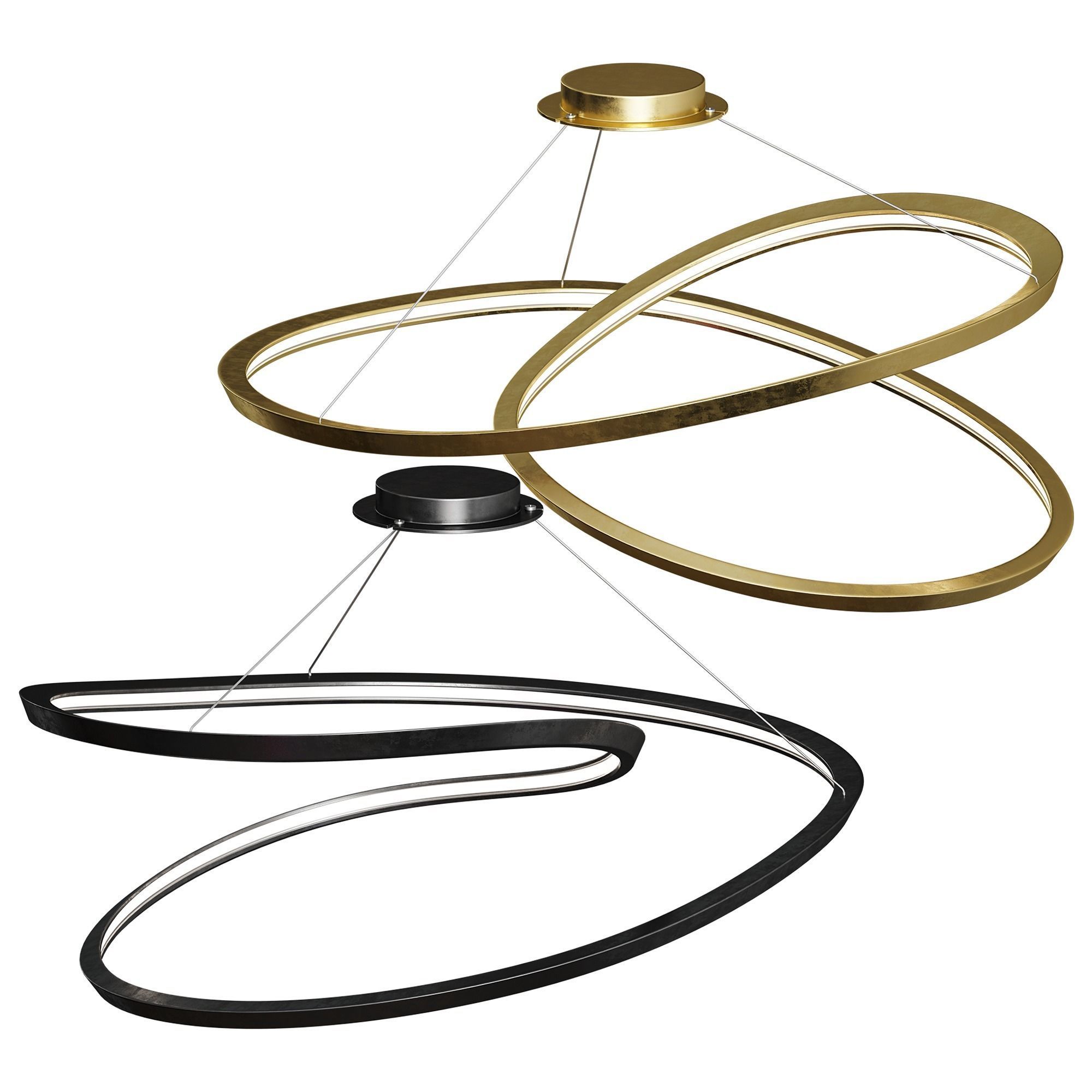 Kepler Pendant by Nemo Lighting 3D model_4