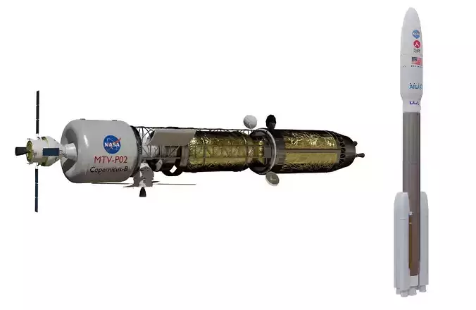 Spaceship rocket  3D models 3D Model Collection