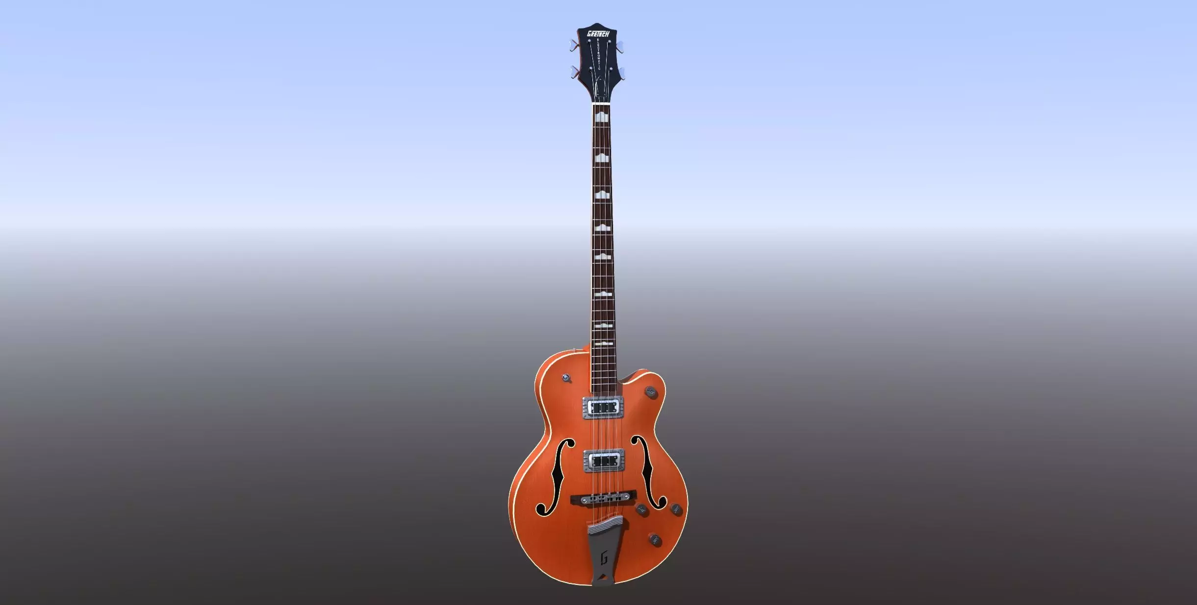 Gretsch 5440 LS Bass 3D model
