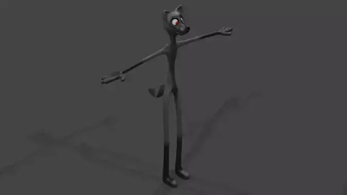 Low Quality Slim Wolf Boi