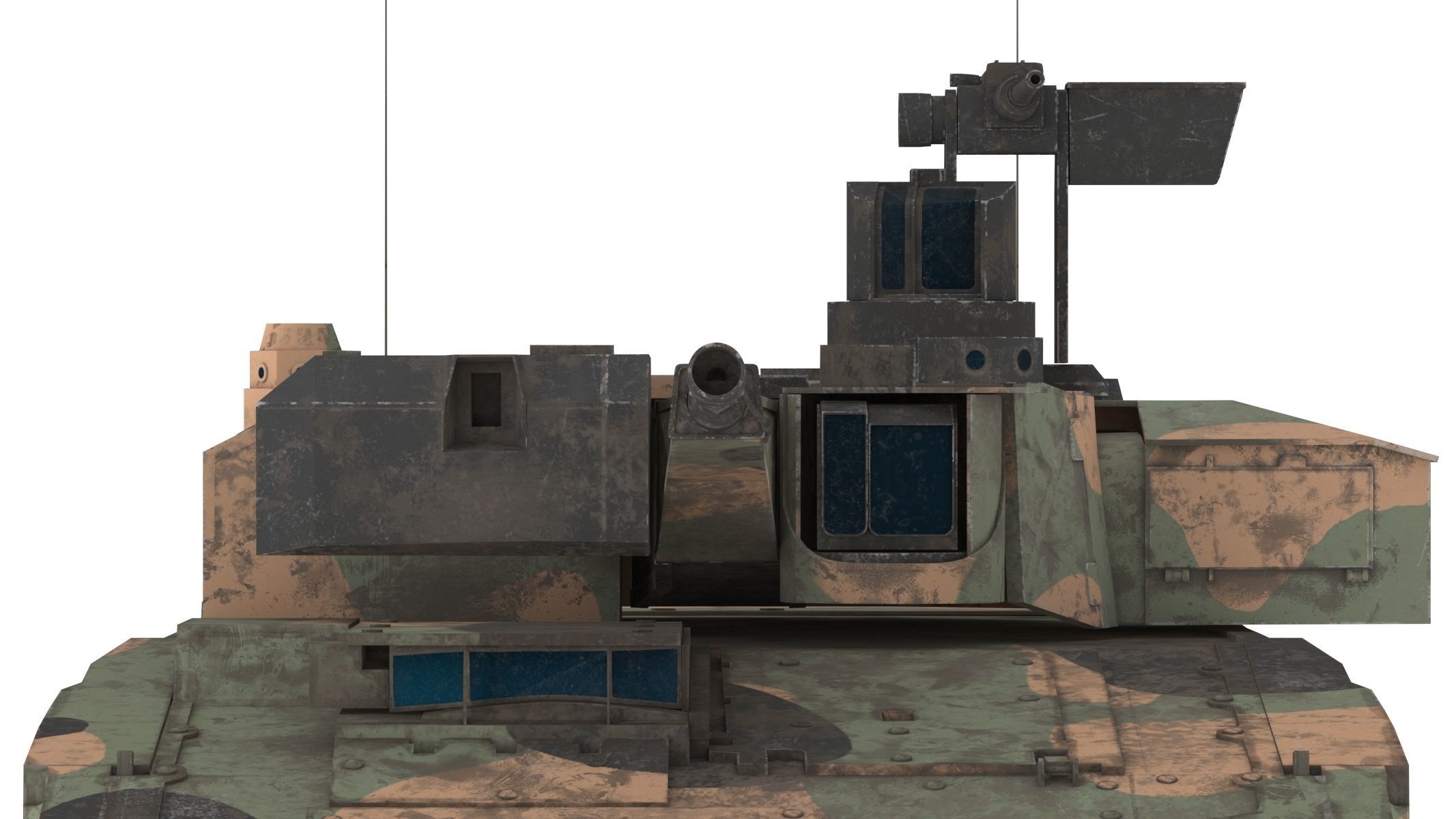 Boxer MRAV Low Poly Low-poly 3D model_11