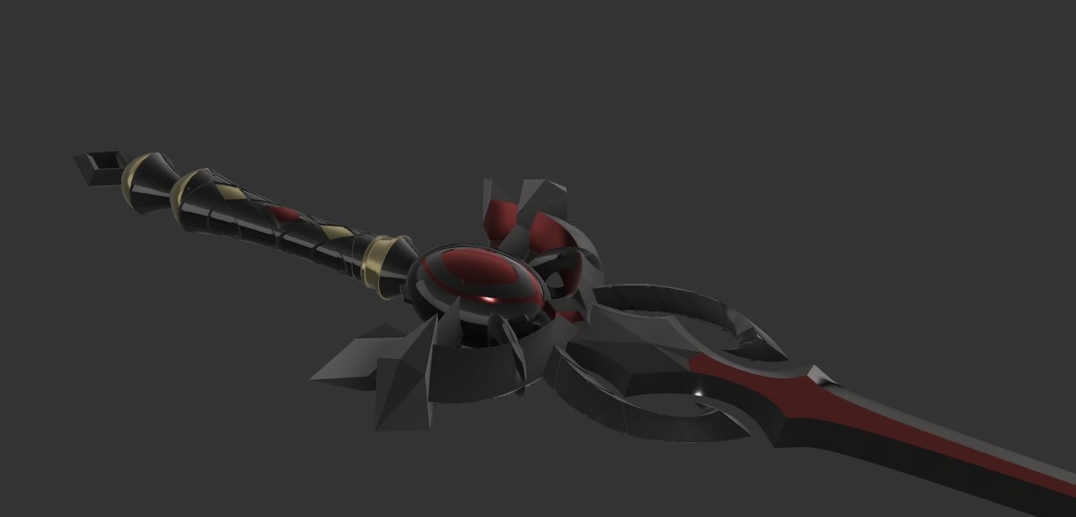 Genshin Impact Festering Desire print model  very detailed 3D print model_3