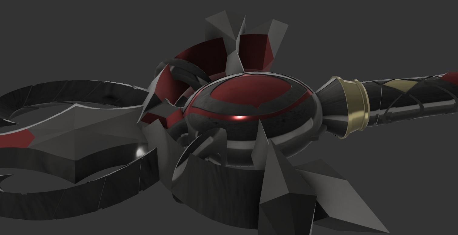 Genshin Impact Festering Desire print model  very detailed 3D print model_1