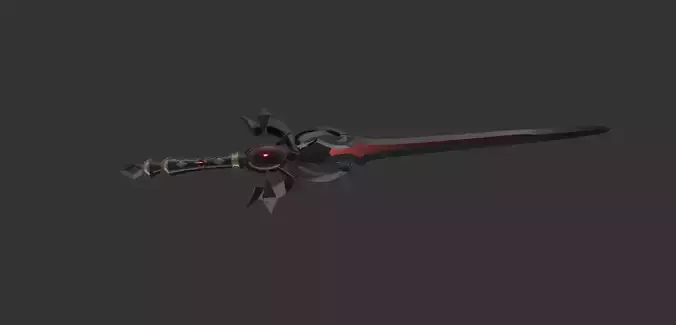 Genshin Impact Festering Desire print model  very detailed 3D print model Genshin Impact Festering Desire print model  very detailed 3D print model