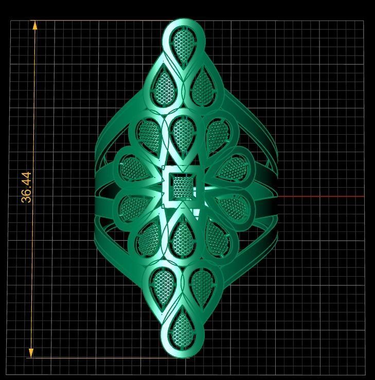 Fission Ring 44 3D print model_1