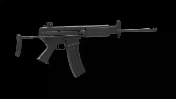 Daewoo K1 Low Poly Low-poly 3D model