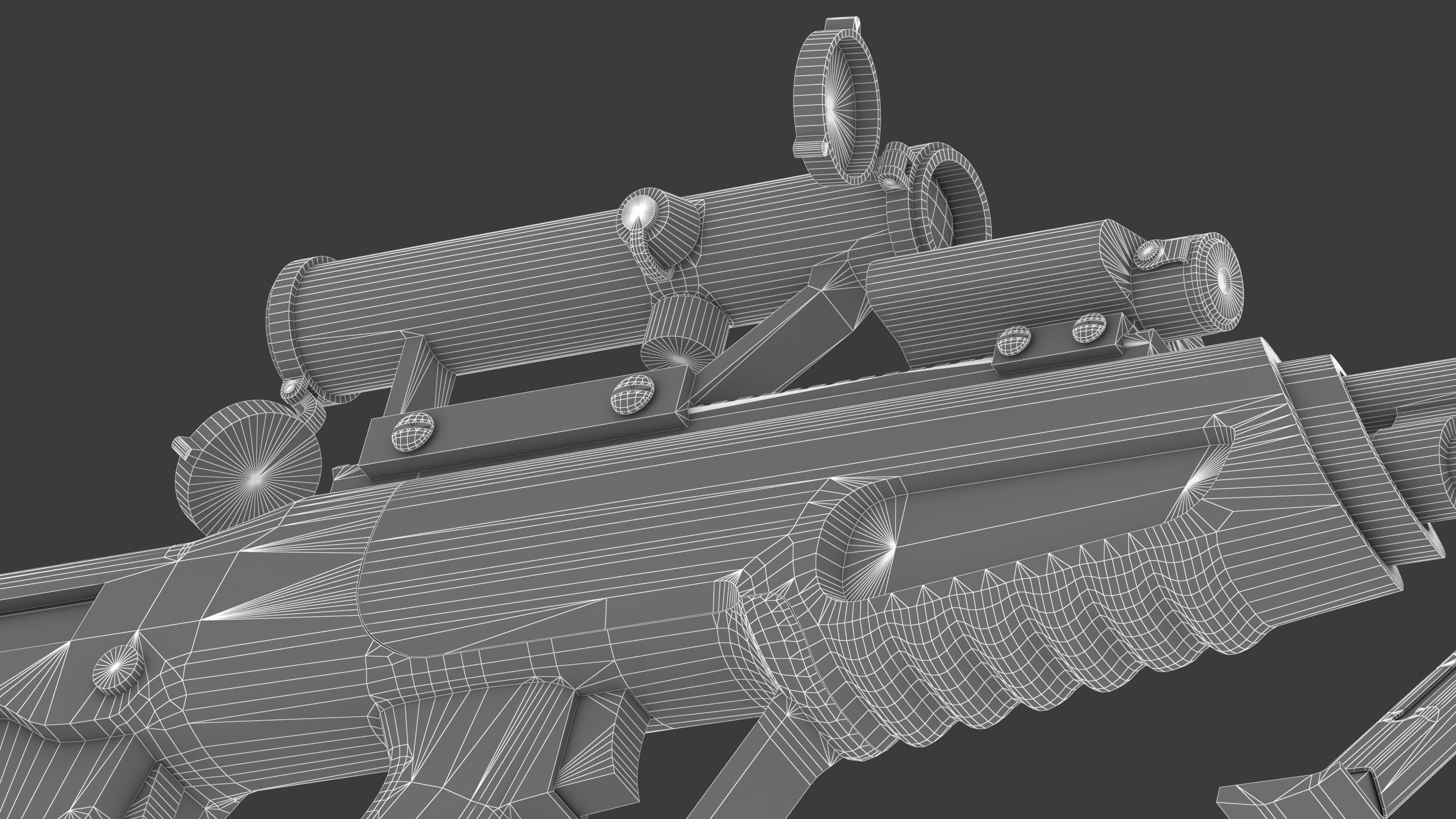 Daewoo XK8 Low Poly Low-poly 3D model_28