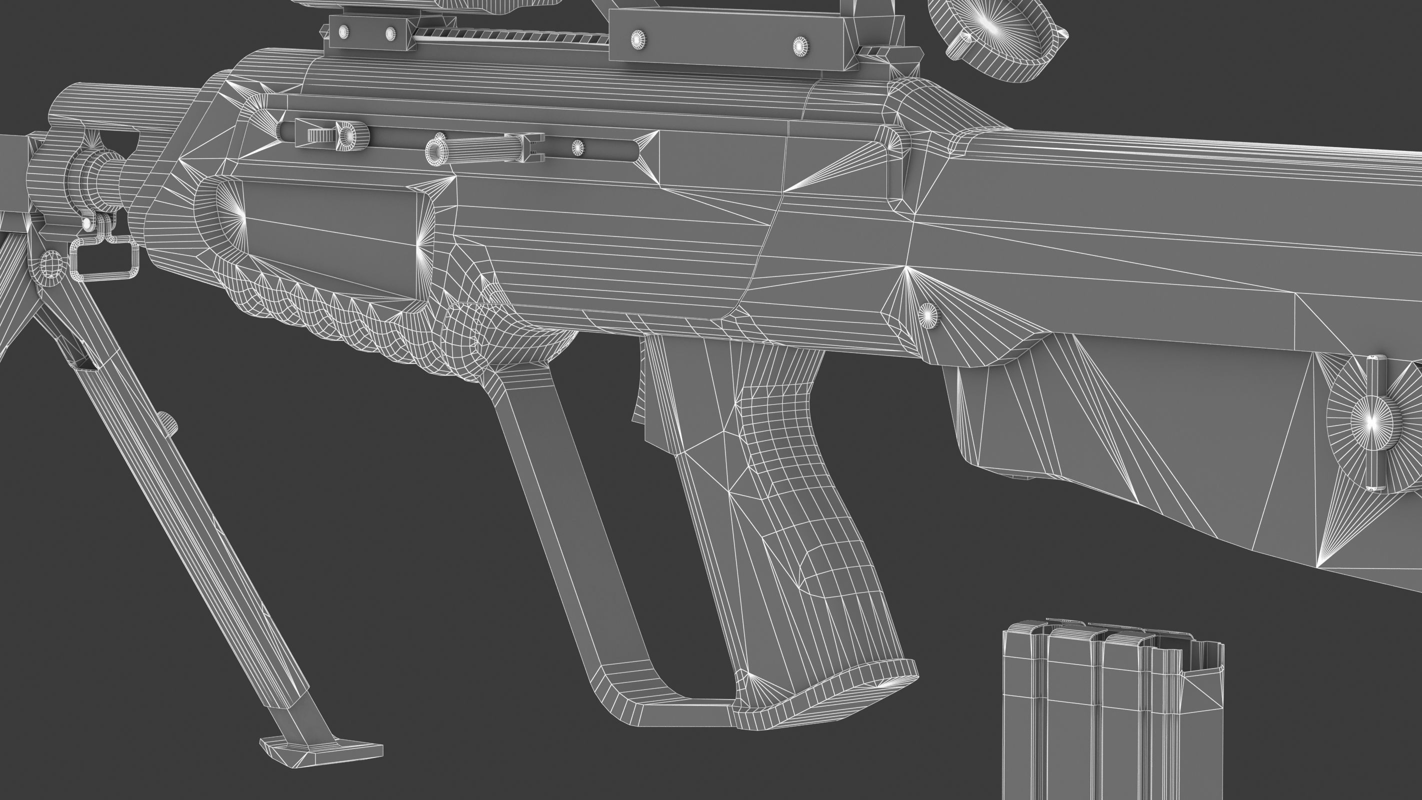 Daewoo XK8 Low Poly Low-poly 3D model_29
