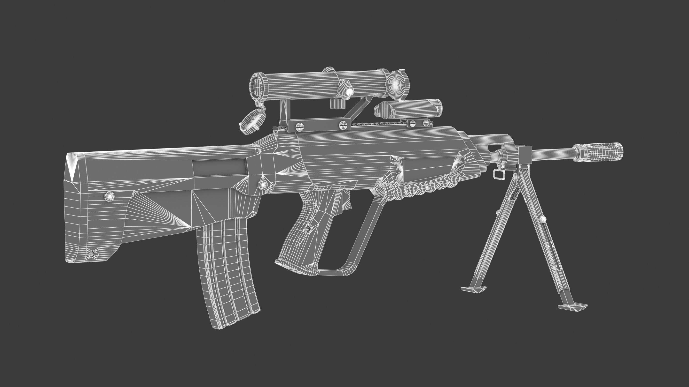 Daewoo XK8 Low Poly Low-poly 3D model_15