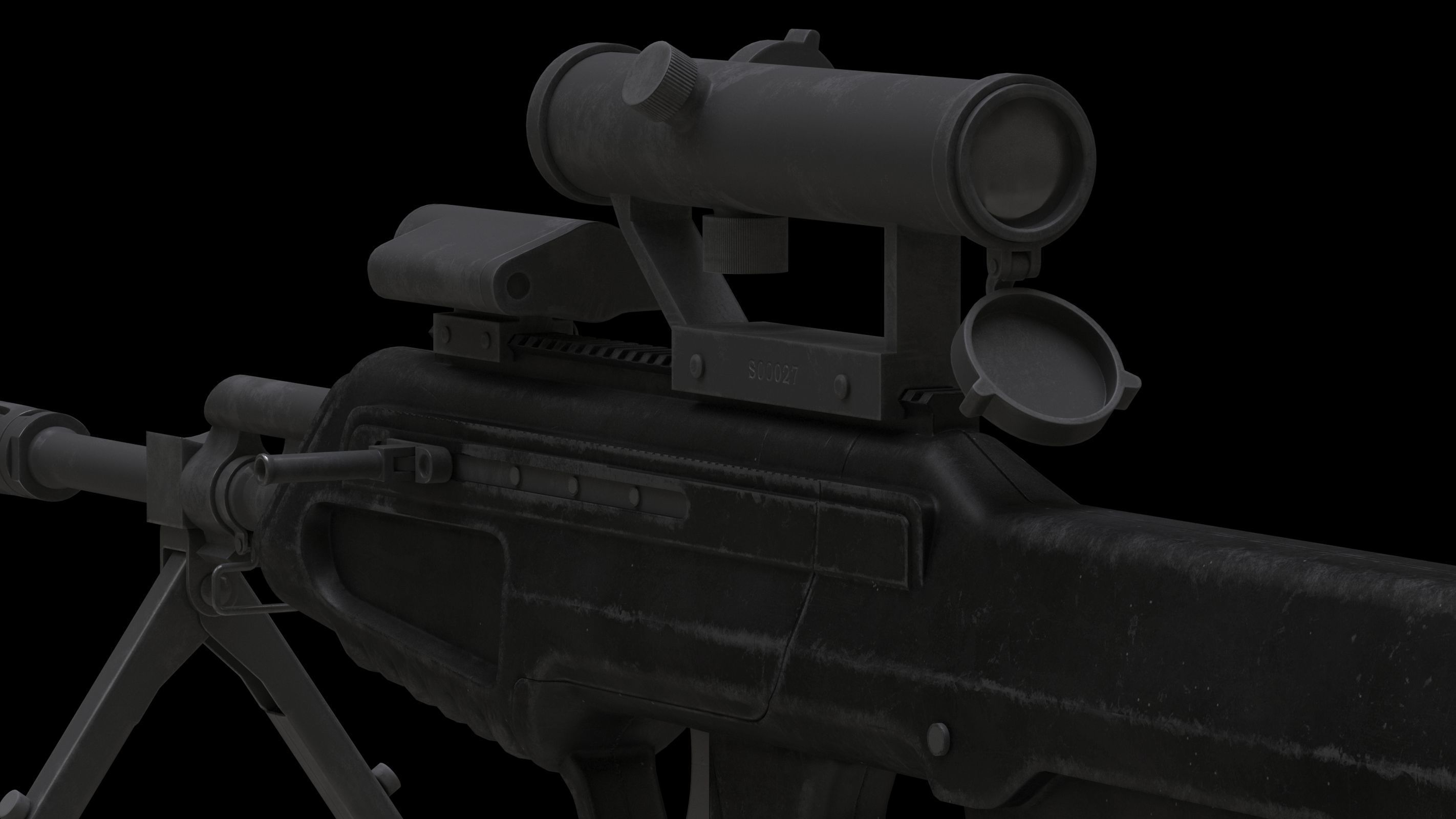 Daewoo XK8 Low Poly Low-poly 3D model_6