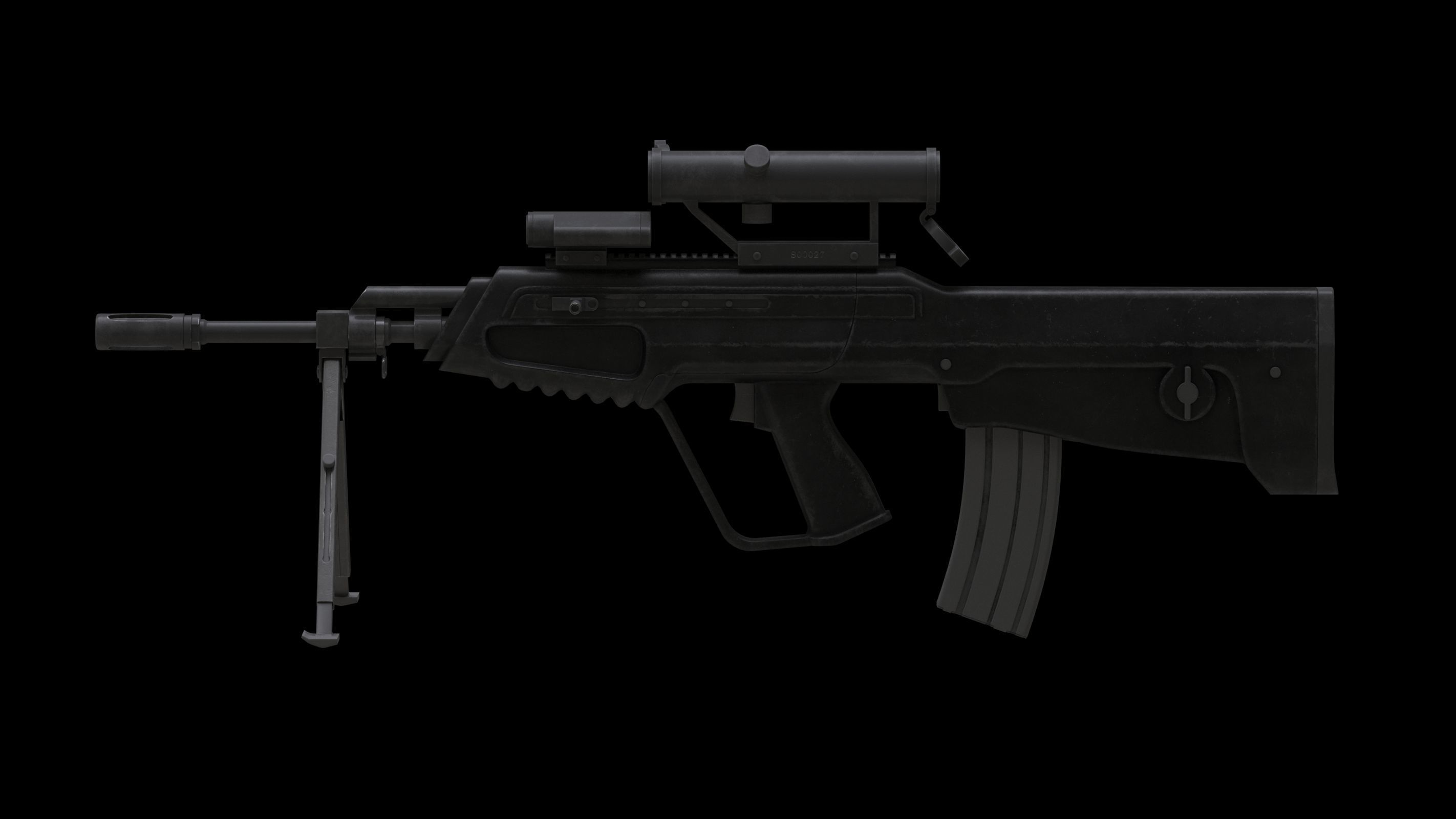 Daewoo XK8 Low Poly Low-poly 3D model_2