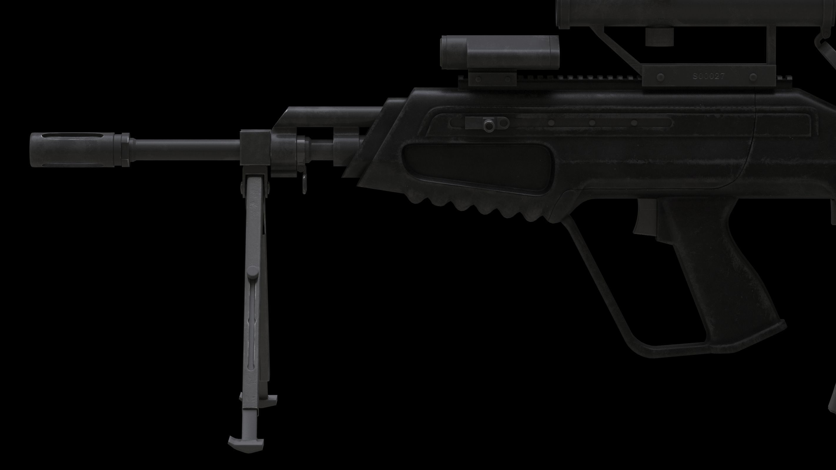 Daewoo XK8 Low Poly Low-poly 3D model_7