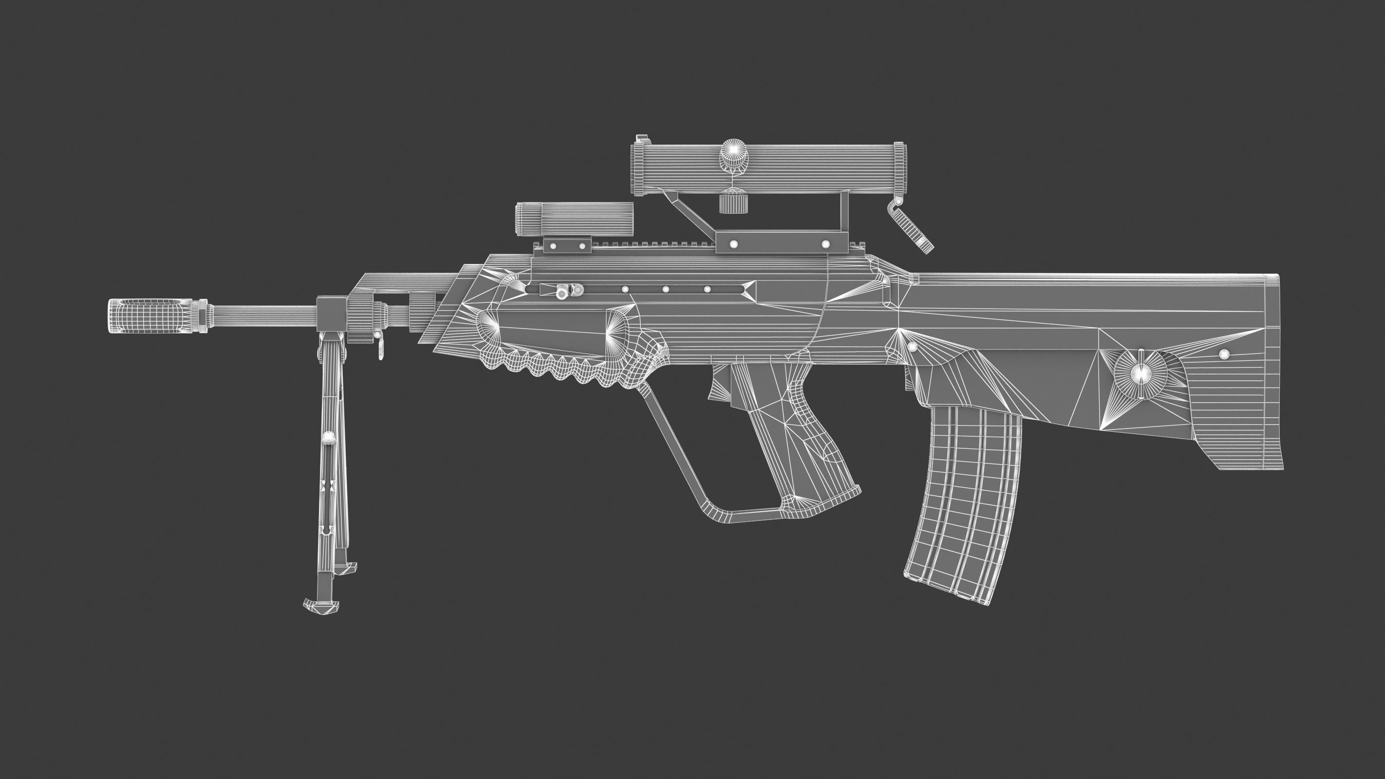 Daewoo XK8 Low Poly Low-poly 3D model_17